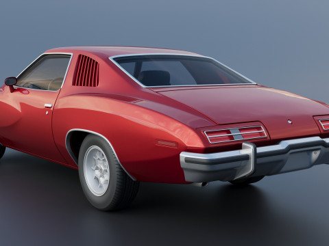 Pontiac GTO 1973 Modelo de impresión 3D