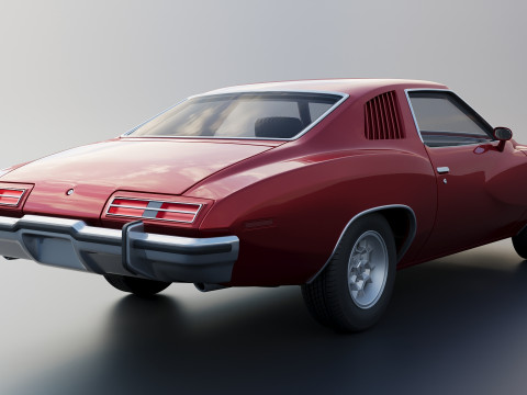 Pontiac GTO 1973 Modelo de impresión 3D