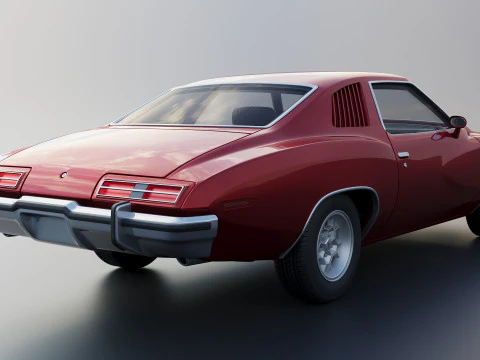 Pontiac GTO 1973 3D Print Model