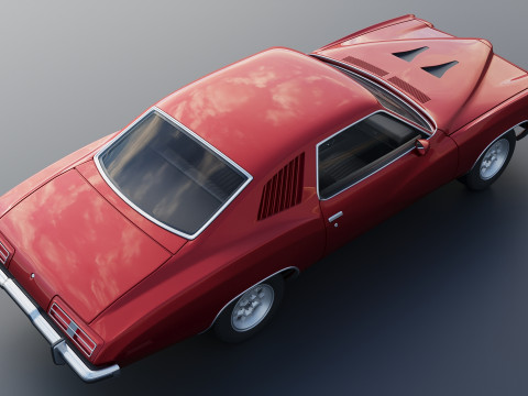 Pontiac GTO 1973 Modelo de impresión 3D