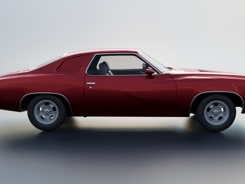 Pontiac GTO 1973 Modelo de impresión 3D