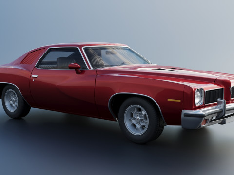 Pontiac GTO 1973 Modelo de impresión 3D