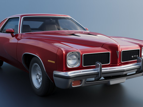 Pontiac GTO 1973 Modelo de impresión 3D