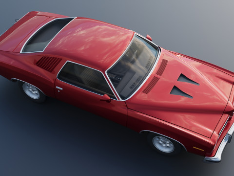 Pontiac GTO 1973 Modelo de impresión 3D