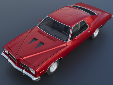 Pontiac GTO 1973 Modelo de impresión 3D