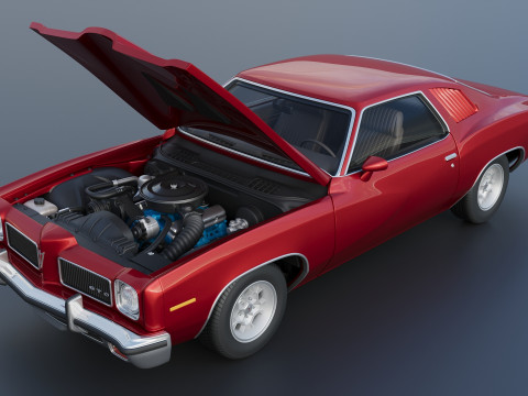Pontiac GTO 1973 Modelo de impresión 3D
