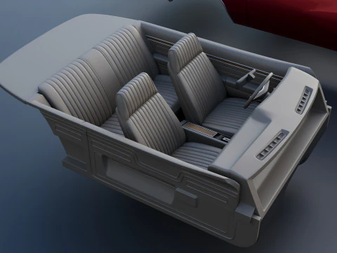 Pontiac GTO 1973 3D Print Model