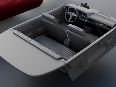 Pontiac GTO 1973 Modelo de impresión 3D