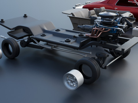Pontiac GTO 1973 Modelo de impresión 3D