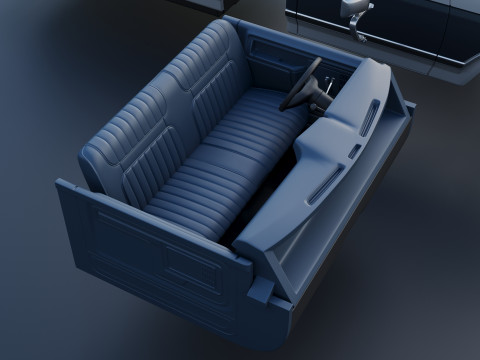 Pickup Truck F-150 1980 3D Принт Модель