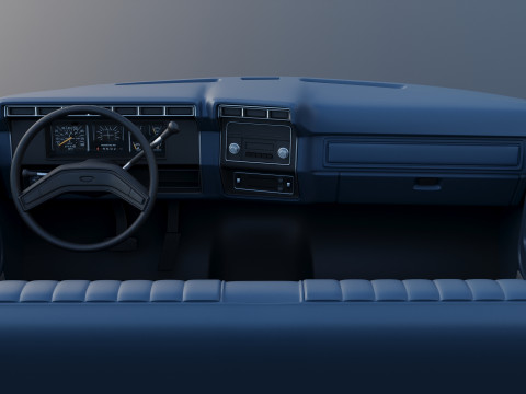 Pickup Truck F-150 1980 3D Принт Модель
