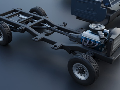Pickup Truck F-150 1980 3D Принт Модель