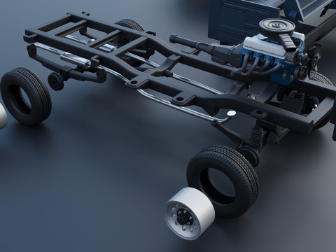 Pickup Truck F-150 1980 3D Принт Модель