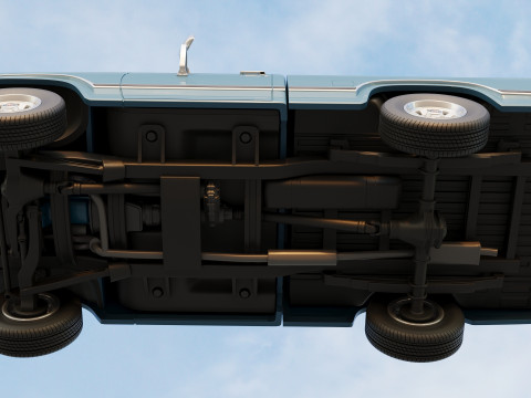Pickup Truck F-150 Flareside 1983 3D-Druckmodell