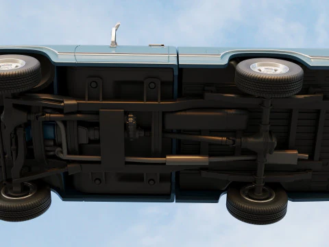Pickup Truck F-150 Flareside 1983 3D Print Model