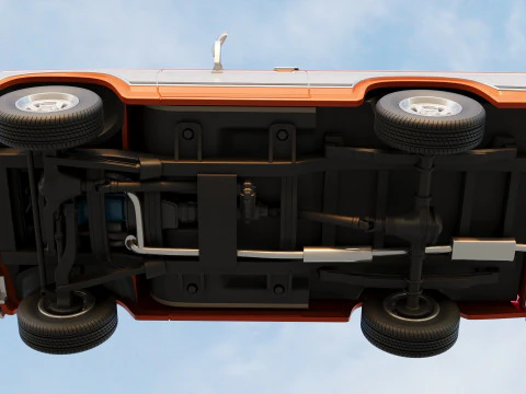 Bronco 1983 3D Print Model