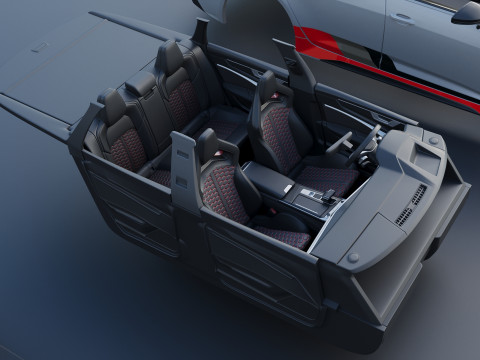 Audi RS6 Avant GT 2025 Model do druku 3D