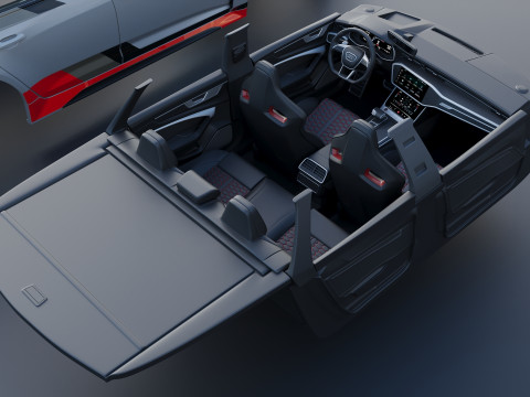 Audi RS6 Avant GT 2025 Model do druku 3D