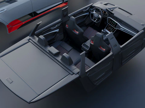 Audi RS6 Avant GT 2025 3D Print Model