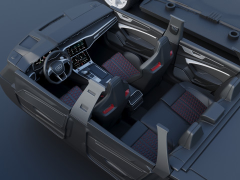 Audi RS6 Avant GT 2025 Model do druku 3D