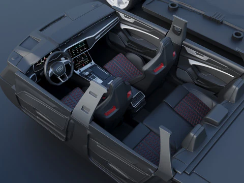 Audi RS6 Avant GT 2025 3D Print Model