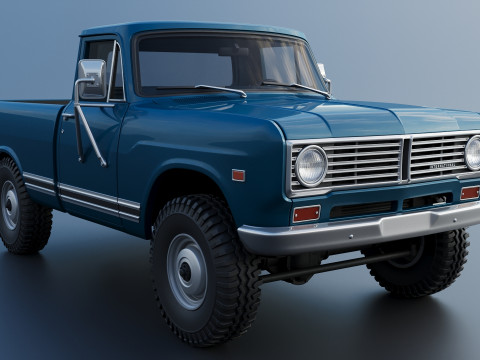 International Pickup 1972 3D-Druckmodell