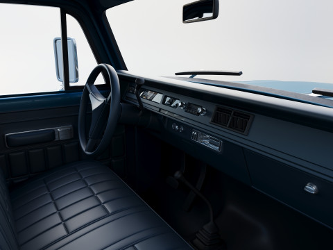 International Pickup 1972 3D-Druckmodell