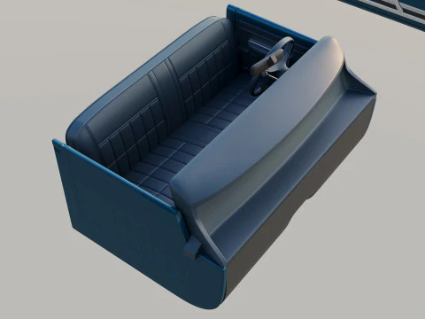 International Pickup 1972 3D Print Model