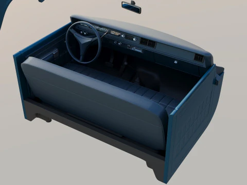 International Pickup 1972 3D Print Model