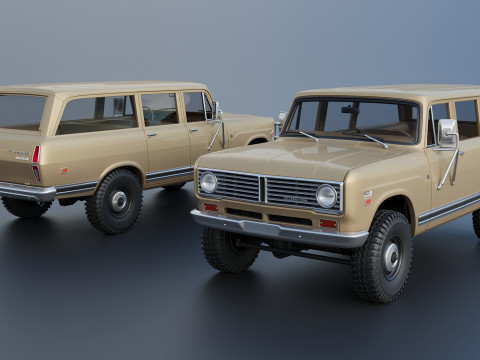 International Travelall 1972 3Dプリントモデル