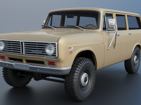 International Travelall 1972 3Dプリントモデル