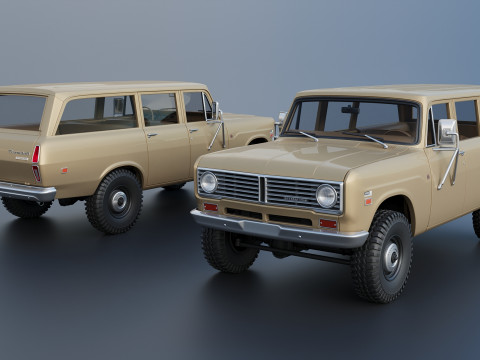International Travelall 1972 3Dプリントモデル