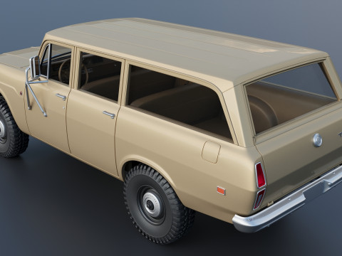 International Travelall 1972 3Dプリントモデル