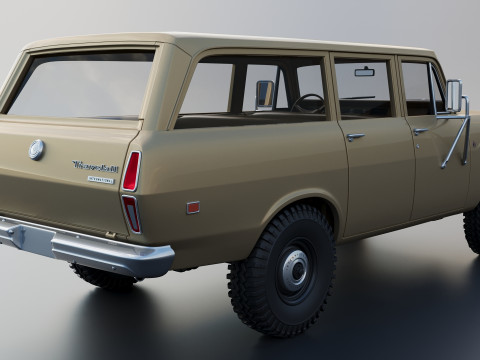 International Travelall 1972 3Dプリントモデル