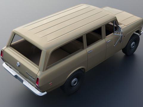 International Travelall 1972 3Dプリントモデル