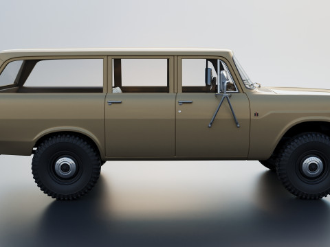 International Travelall 1972 3Dプリントモデル