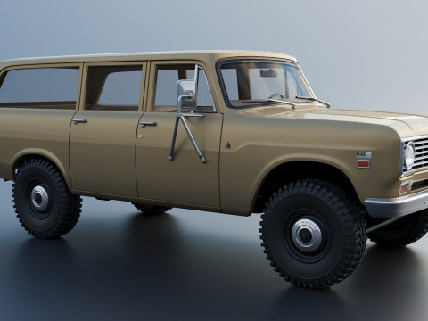International Travelall 1972 3Dプリントモデル