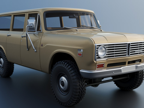 International Travelall 1972 3Dプリントモデル