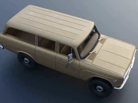 International Travelall 1972 3Dプリントモデル