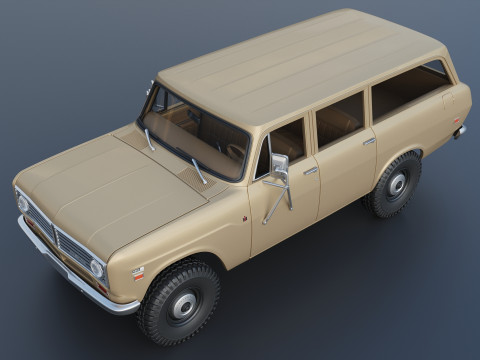 International Travelall 1972 3Dプリントモデル