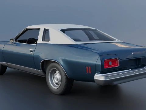 Chevrolet Chevelle Malibu Classic 1974 3D Print Model
