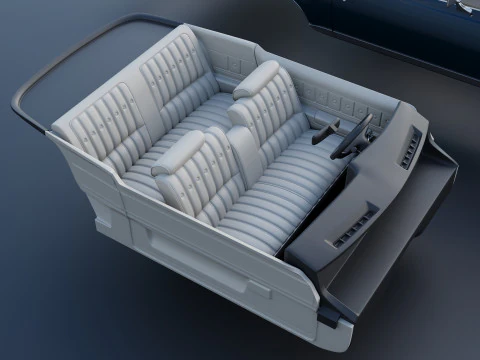 Chevrolet Chevelle Malibu Classic 1974 3D Print Model