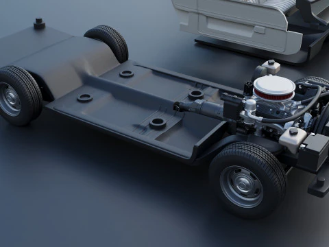 Chevrolet Chevelle Malibu Classic 1974 3D Print Model