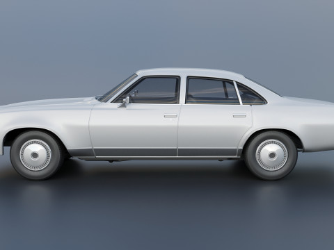 Chevrolet Malibu 4 Door 1974 3D 프린트 모델