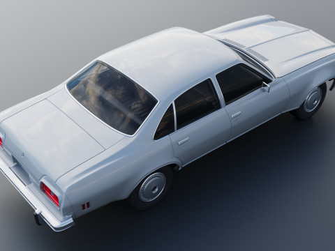 Chevrolet Malibu 4 Door 1974 3D 프린트 모델