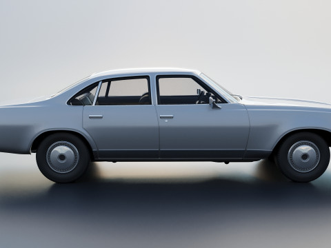 Chevrolet Malibu 4 Door 1974 3D 프린트 모델