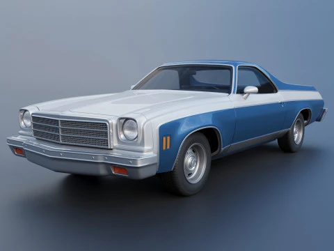 Chevrolet El Camino 1974 Modelo de Impressão 3D