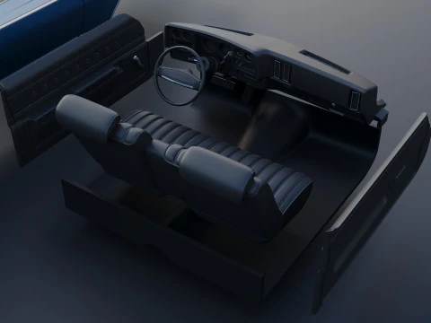 Chevrolet El Camino 1974 3D Print Model