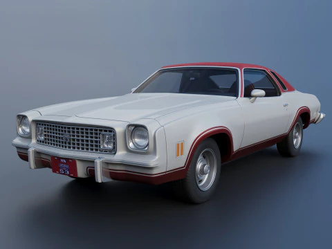 Chevrolet Chevelle Laguna S-3 1974 Modelo de Impressão 3D