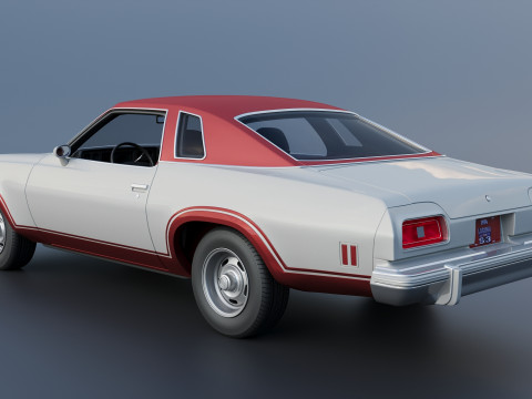 Chevrolet Chevelle Laguna S-3 1974 Modèles 3D en vedette